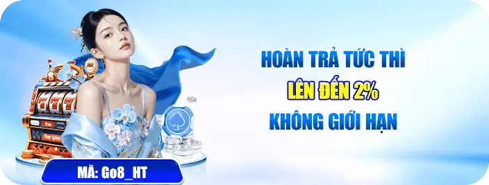 Hoàn trả cược lên đến 2% tại Go8